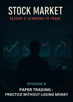 Cover image for S3 E8 : PAPER TRADING : PRACTICE WITHOUT LOSING MONEY - a StocK Market story on Stream Storys